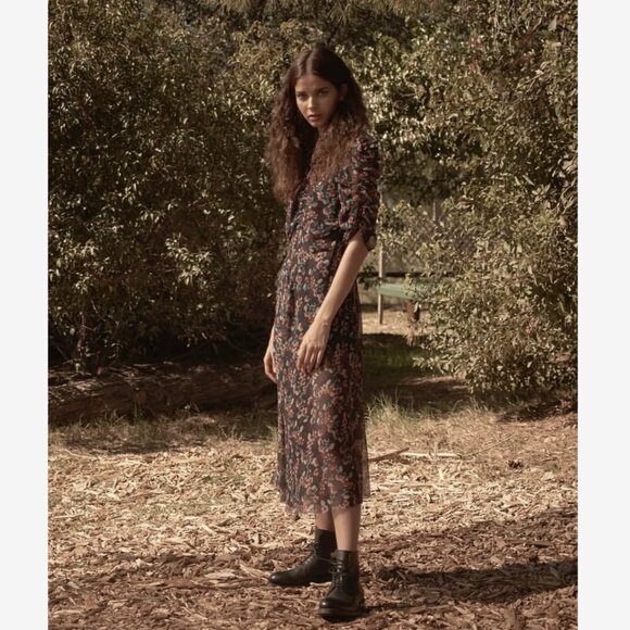 NWT Allen Schwartz "Gracie" Floral Dress, size 2 - Picture 4 of 13